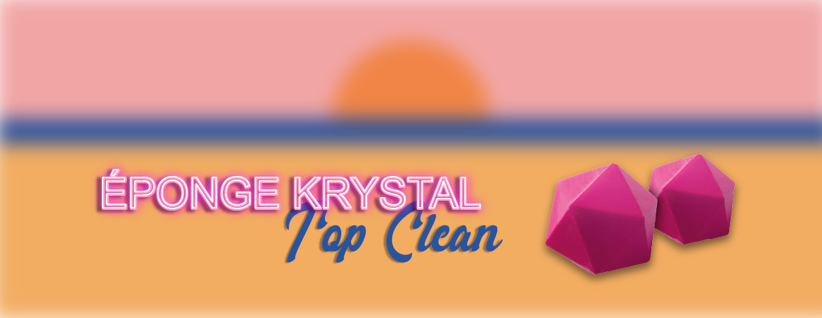 éponge krystal top clean