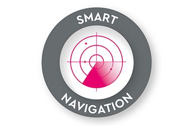 Technologie de guidage "Smart Navigation"