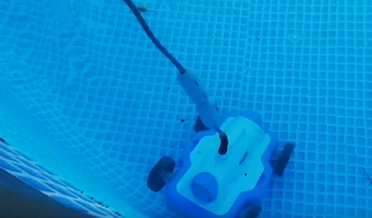 INTEX Robot aspirateur de piscine pour fond et parois pas cher 